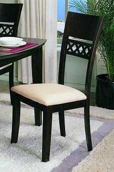 Solid Sheesham Wood Chair with seat cushion ( 45x48x105 H cms  /  17.71 x 18.90 x 41.33 H inches )