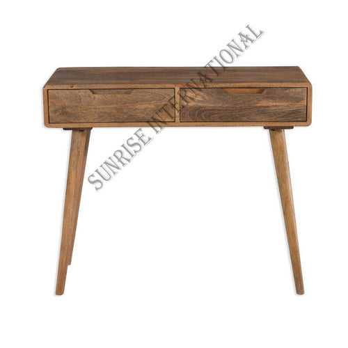 Handmade Wooden Console table in Retro Style