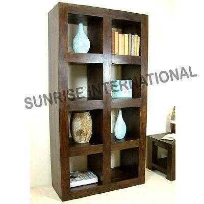 Wood Wooden Cube bookcase book shelves / Display rack (large) !