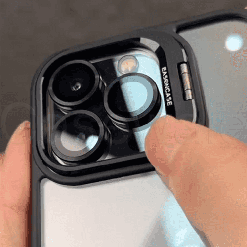 iPhone 14 Series Kickstand Case with Camera Lens Ring