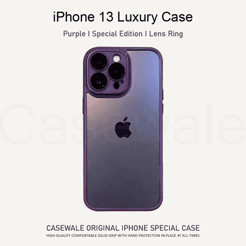 iPhone 13 Series New Generation Camera Shell Glass Case