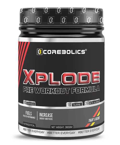 Corebolics Xplode Pre Workout Formula(360 gm, 30 Servings)