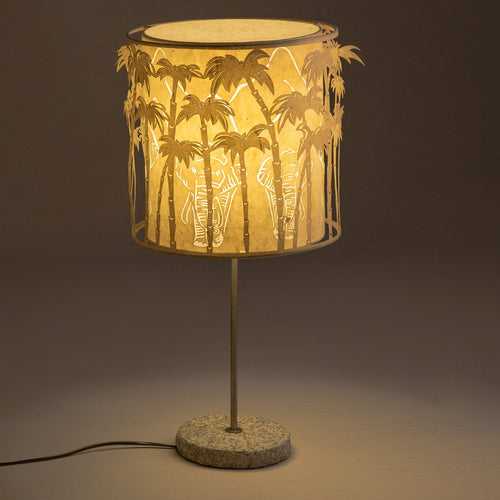 Elephant Shadow Play Table Lamp