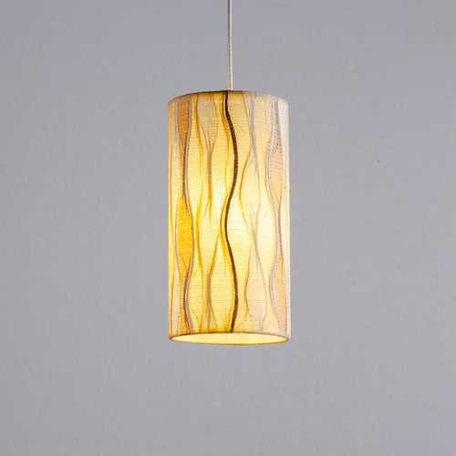 Woven Tube Pendant Lamp