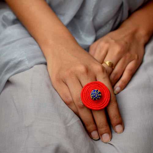 Rangoli Finger Ring - RNG-R19