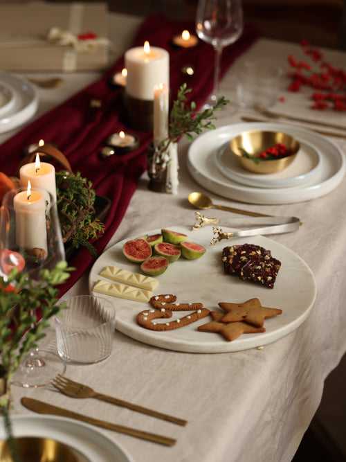 White Marble Platter