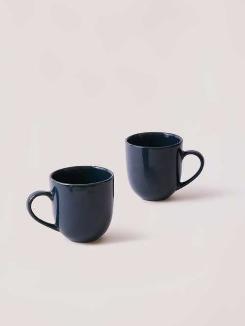 Mugs Set of 2, Deep Sea