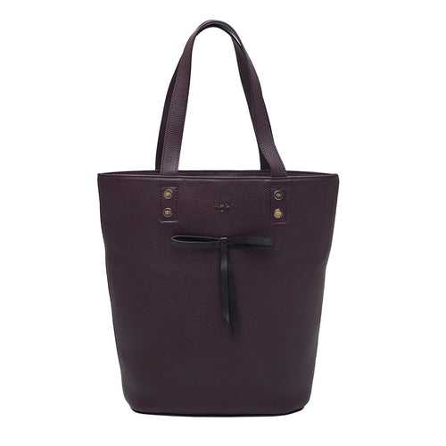 RUSSELL WOMEN'S TOTE BAG - PLUM