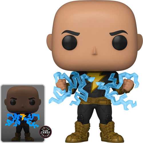 Funko Pop! DC: Black Adam - Black Adam (Lightning) Glow In The Dark Chase Version