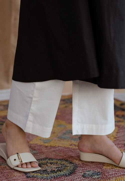 TIECO DyeVerse - White Poplin Cotton Pant