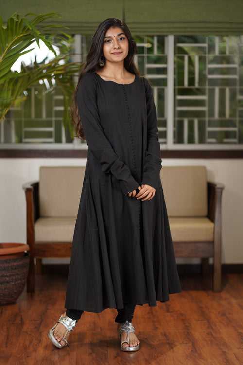 Nisha Kali Cotton Kurta