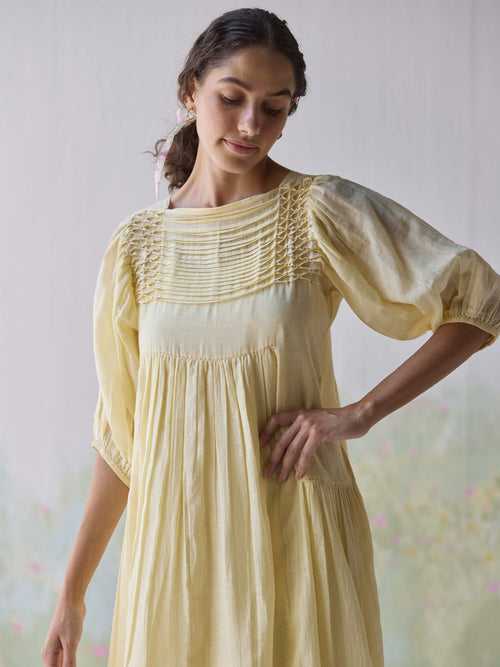 Flow Pleat Dress