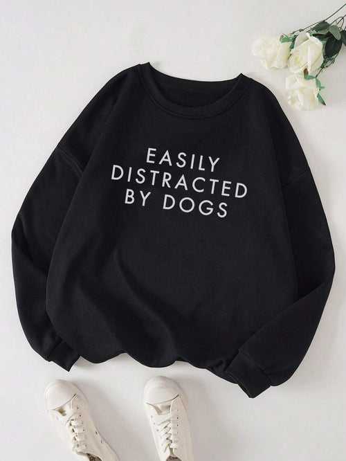 Puppy Love Perfection: Dog Lovers' Printed Unisex Sweatshirt – Cozy Canine Chic for Every Occasion!