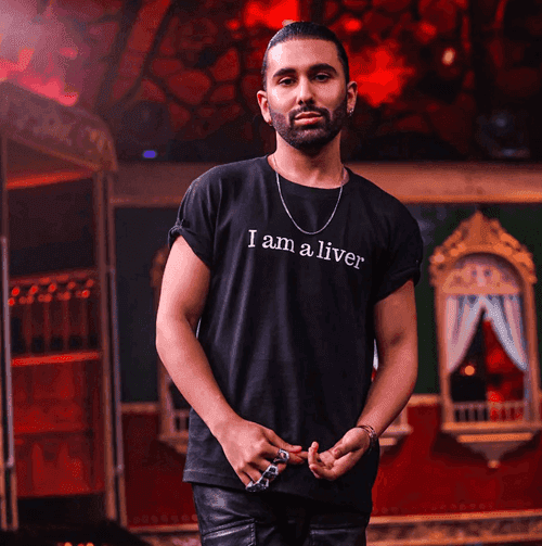 Bollywood's Enigma - Orry Inspired 'I Am A Liver' T-Shirt - Unisex T-shirt