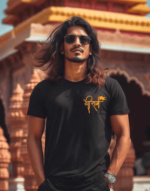 Ayodhya Ram Mandir Special - Jai Sri Ram T-Shirt