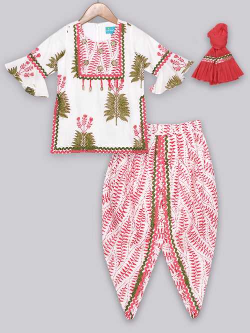 Sia Kurti Dhoti Set