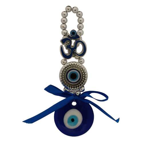 Evil Eye Turkish Hanging Interior Accessories Home Kitchen Wall Decor Front Entrance Door Nazar Battu Good Luck Decorative Vastu Suraksha Drishti Bommai Showpiece Items Om