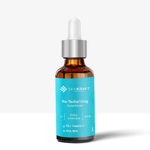 Re-Texturizing Facial Serum For Dull and Uneven Skin