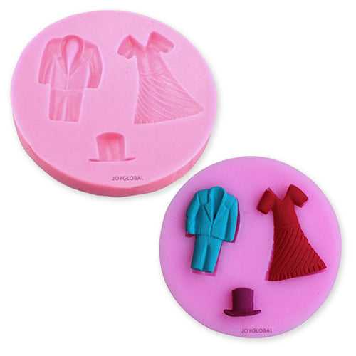 Silicone Suit Dress Hat Mould