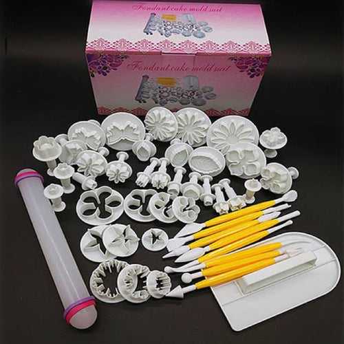 JoyGlobal Flower Plunger Cutter Set- 46 Pieces