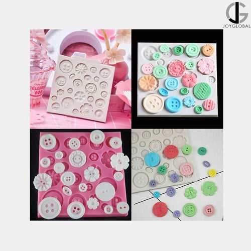 Silicone Designer Button Mould