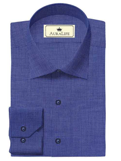 Custom Made Shirt Premium Cotton Primary Deep Blue - CUS-10181