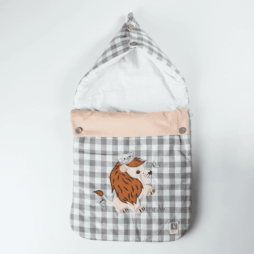 My Little Cub Baby Carrier Nest + Custom Gift Bag (Handcrafted Patchwork)