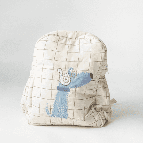 Handcrafted Curious Ralph School Backpack (Toddler Bag)