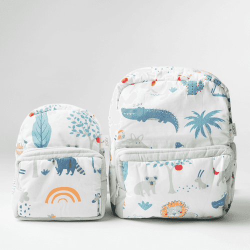 Happy Animal Tribe Bonsai School Backpack (Toddler Bag)