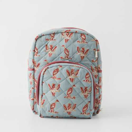 The Nestling Bird Backpack Diaper Bag (100% Cotton with diamond Quilting)