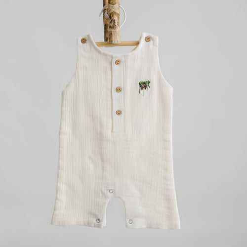 Grow Green Double Layer Muslin Romper/Jumpsuit/Playsuit