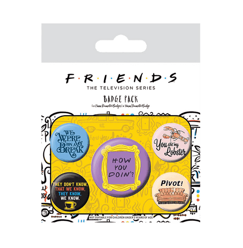 Friends (Quotes) Badge Pack