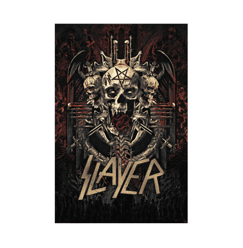 Slayer Skullagramm Roule Filme Maxi Poster