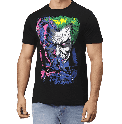 Joker 3765 Black Mens T Shirt