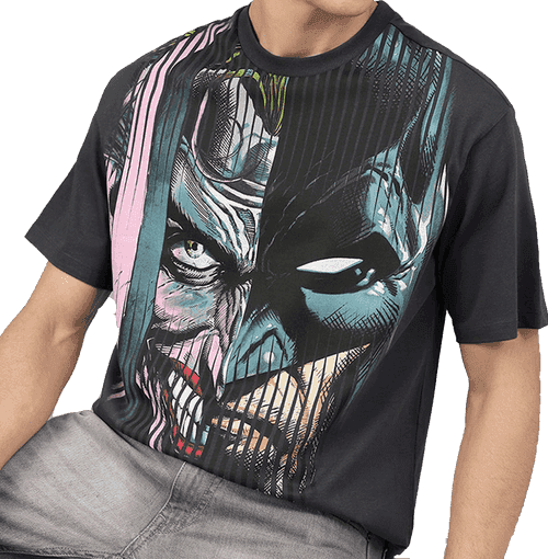 Joker 0311 Ebony Loose Fit Mens T Shirt