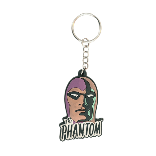 Phantom Face Rubber Keychain
