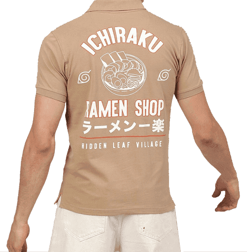 Naruto Ichiraku 2018 Irish Cream Polo T Shirt