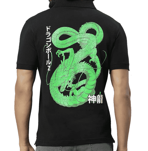 Dragon Ball Z 2013 Black Polo T Shirt