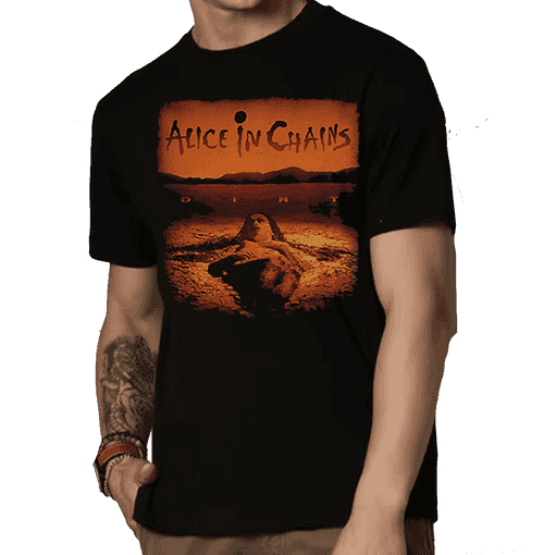 Alice In Chains Dirt Black T Shirt