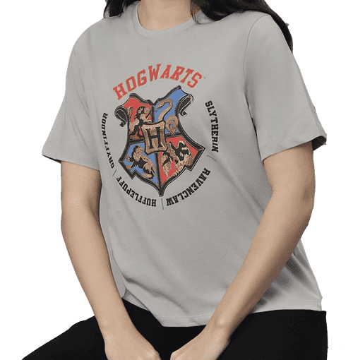 Harry Potter 991 Light Grey Women T Shirt