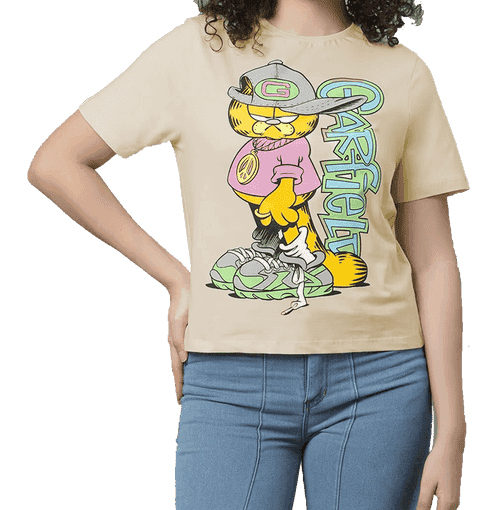 Garfield 1026 Pearl Ivory Women T Shirt