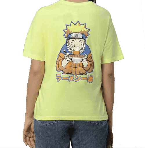 Naruto 0039 Cyber Lime Women T Shirt