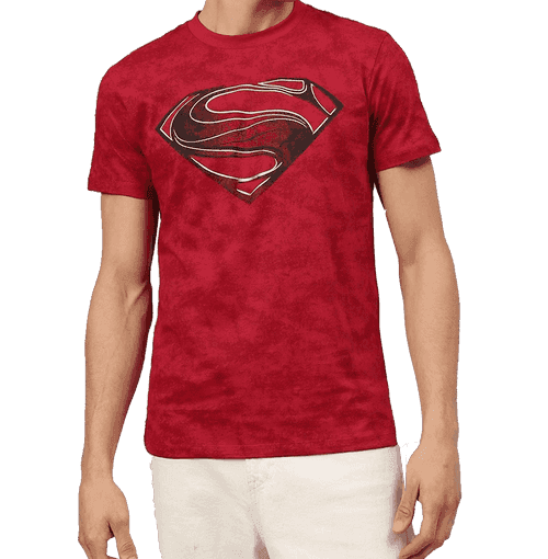 Superman 0210 Salsa Red T Shirt