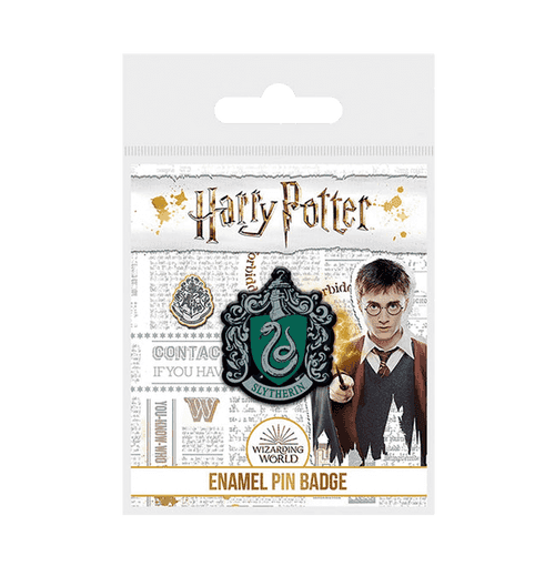 Harry Potter Colourful Crest Slytherin Enamel Pin Badge
