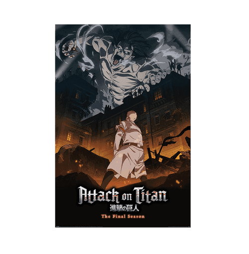 Attack On Titan S4 Eren Onslaught Maxi Poster