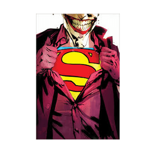 Joker Superman Logo Maxi Poster