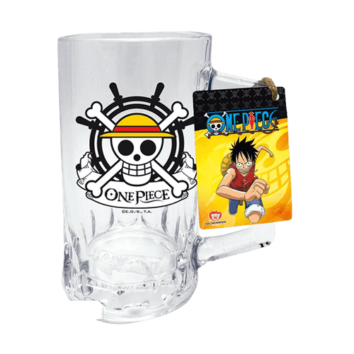 One Piece Skull Luffy Symbol Tankard Mug
