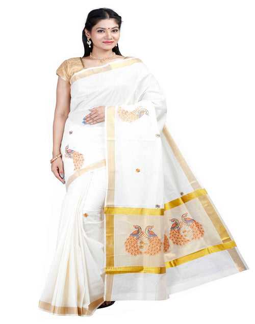 Kerala Cotton Elegant Saree