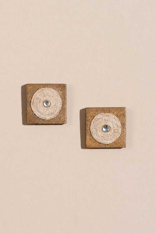 WHE Square Wooden Block Studs