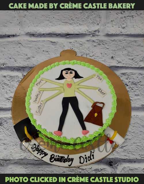 Mother theme Multitasker Cake